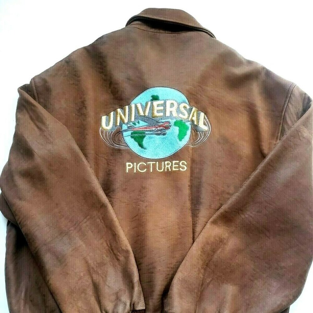 Vintage Universal Studios Hollywood Leather Jacket
